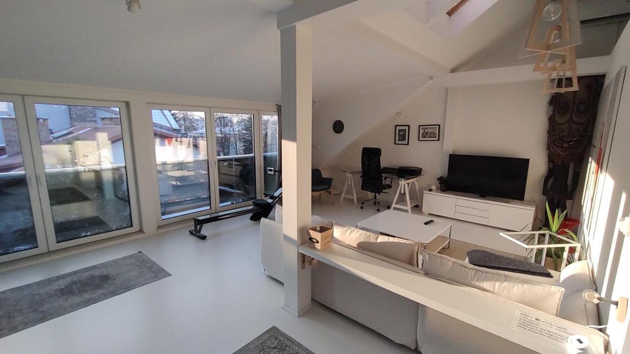 Loft 85 M2 Wilanow Krolewski Self Checkin Warszawa Eksteriør bilde